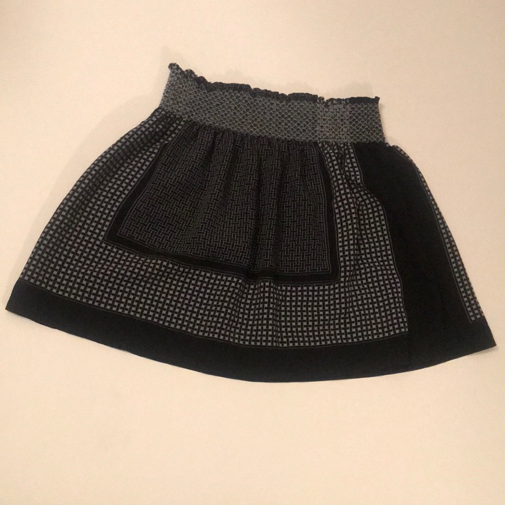Black Patterned Kimchi Blue Skirt